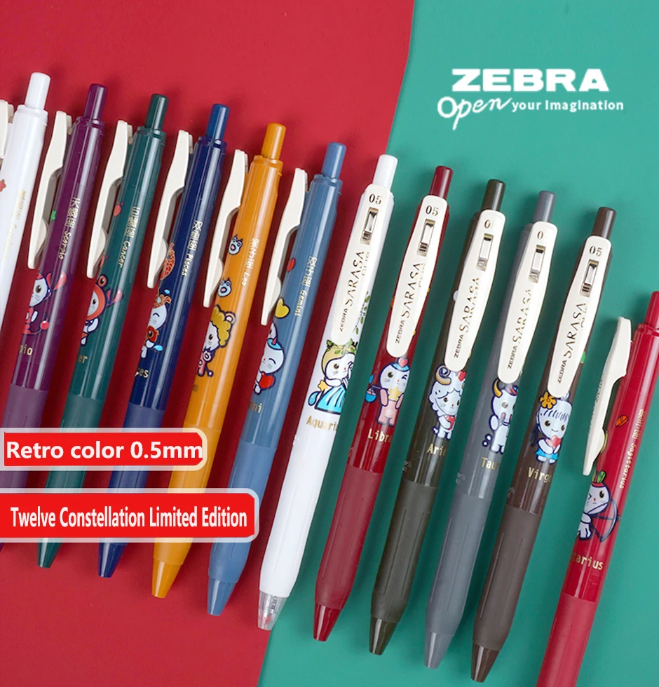 Zebra Pen Sarasa - Jepang ZEBRA Zebra JJ15 Baru Retro