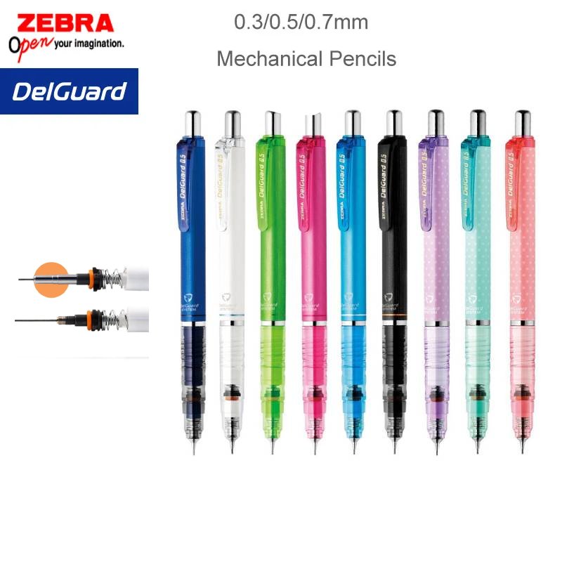 Zebra Pen Sarasa - ZEBRA DelGuard pensil mekanik alat tulis