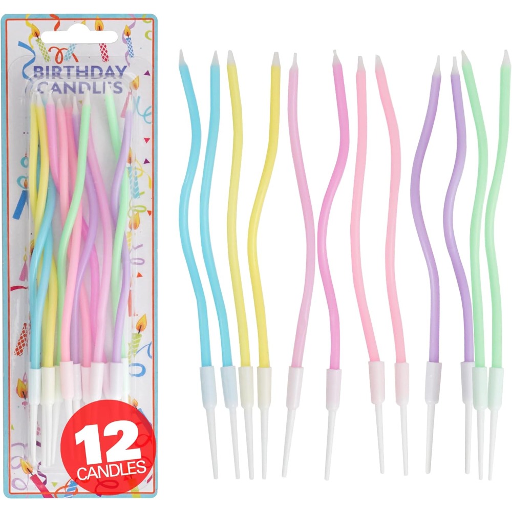 Candle Supply - Set Lilin Kue Ulang Tahun Spiral