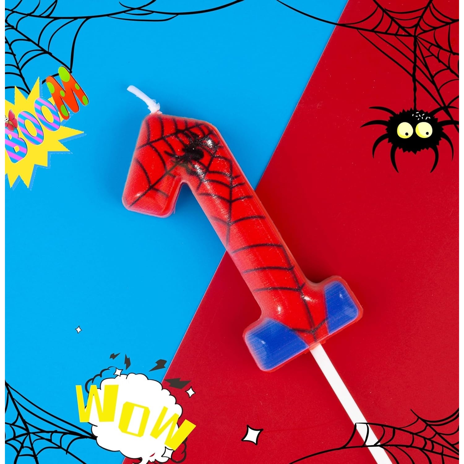 Lilin Ulang Tahun Spider Party - Candle Supply ulasan dan harga